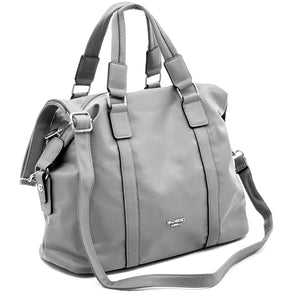 Nazareno Gabrielli borsa a bauletto grande in nylon tessuto tecnico