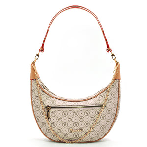 Borsa donna firmata YYcoveri mezzaluna a spalla sacco secchio a tracolla