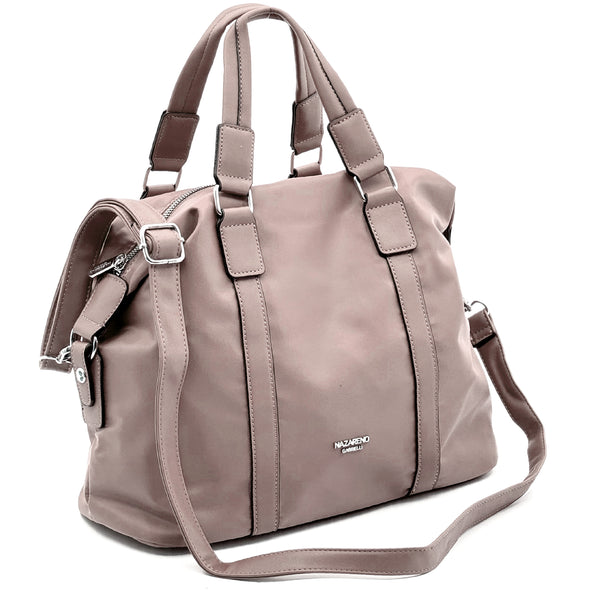 Nazareno Gabrielli borsa a bauletto grande in nylon tessuto tecnico