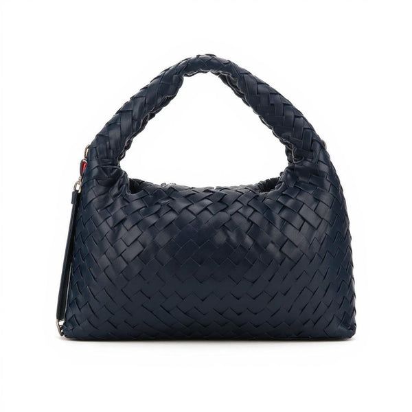 la Olivia - Borsa firmata a sacco hobo secchio capiente a spalla tracolla grande intrecciato