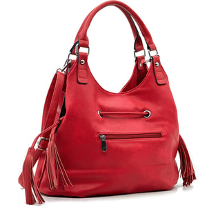 Nazareno Gabrielli Borsa firmata a sacco hobo secchio capiente a spalla tracolla grande capiente