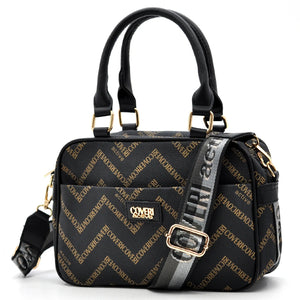 Borsa a Mano e Tracolla Coveri Active Elegante, Leggera e alla Moda fantasia logo piccola capiente