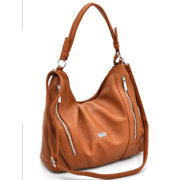 Borsa Coveri Active firmata a sacco hobo secchio capiente a spalla tracolla grande