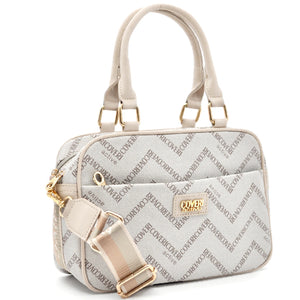 Borsa a Mano e Tracolla Coveri Active Elegante, Leggera e alla Moda fantasia logo piccola capiente