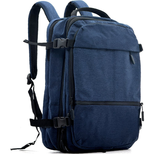 ORION - Zaino Uomo Antifurto Impermeabile USB – Elegante e Capiente per Scuola, Lavoro o Viaggio