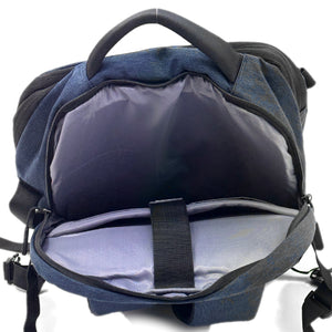 ORION - Zaino Uomo Antifurto Impermeabile USB – Elegante e Capiente per Scuola, Lavoro o Viaggio