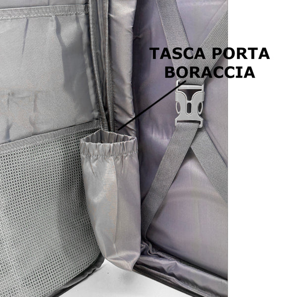 IMPACT - Zaino Uomo Antifurto Impermeabile USB – Elegante e Capiente per Scuola, Lavoro o Viaggio