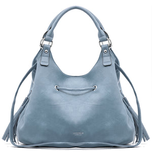 Nazareno Gabrielli Borsa firmata a sacco hobo secchio capiente a spalla tracolla grande capiente