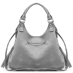 Nazareno Gabrielli Borsa firmata a sacco hobo secchio capiente a spalla tracolla grande capiente