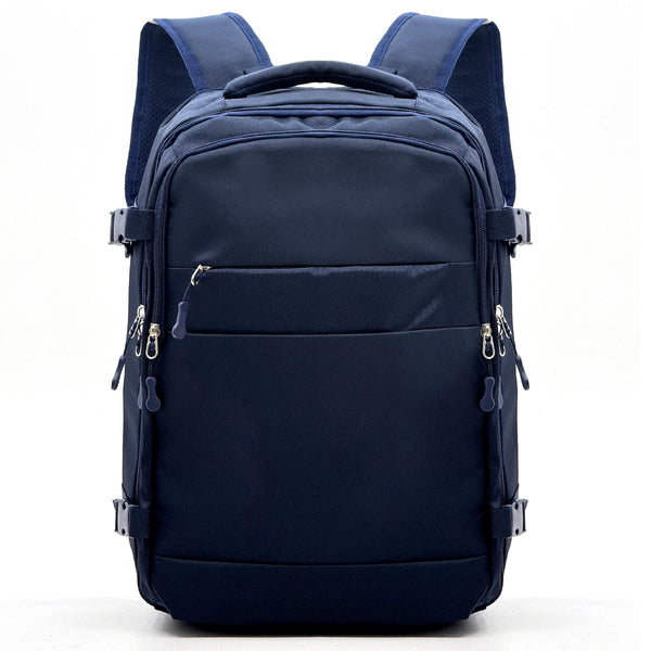 LEONIDA- Zaino Uomo Antifurto Impermeabile USB – Elegante e Capiente per Scuola, Lavoro o Viaggio