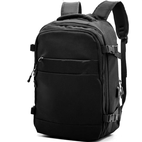 LEONIDA- Zaino Uomo Antifurto Impermeabile USB – Elegante e Capiente per Scuola, Lavoro o Viaggio