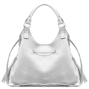 Nazareno Gabrielli Borsa firmata a sacco hobo secchio capiente a spalla tracolla grande capiente