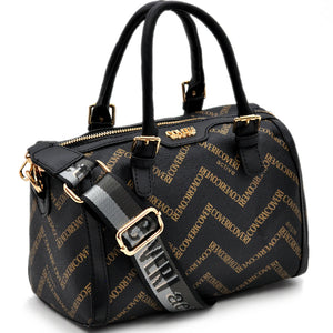 Borsa bauletto a Mano e Tracolla Coveri Active donna, Leggera e alla Moda fantasia logo piccola capiente