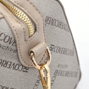 Borsa bauletto a Mano e Tracolla Coveri Active donna, Leggera e alla Moda fantasia logo piccola capiente