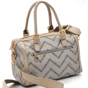 Borsa bauletto a Mano e Tracolla Coveri Active donna, Leggera e alla Moda fantasia logo piccola capiente