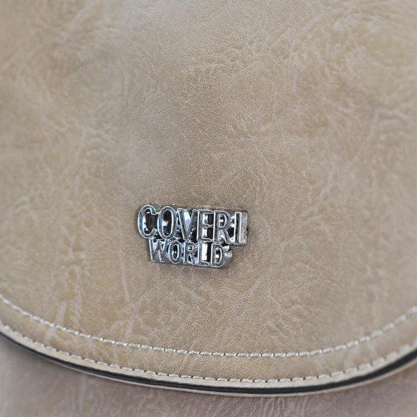 Coveri zaino donna nuovo platta passeggio capiente zip elegante casual zainetto