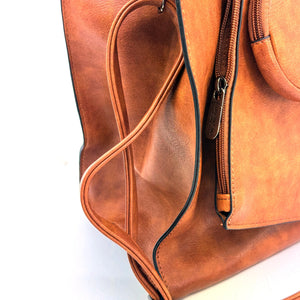 NAZZARENO GABRIELLI - Borsa shopping bauletto Coveri portamonete e pochette elegante casual capiente unica tinta nuovo