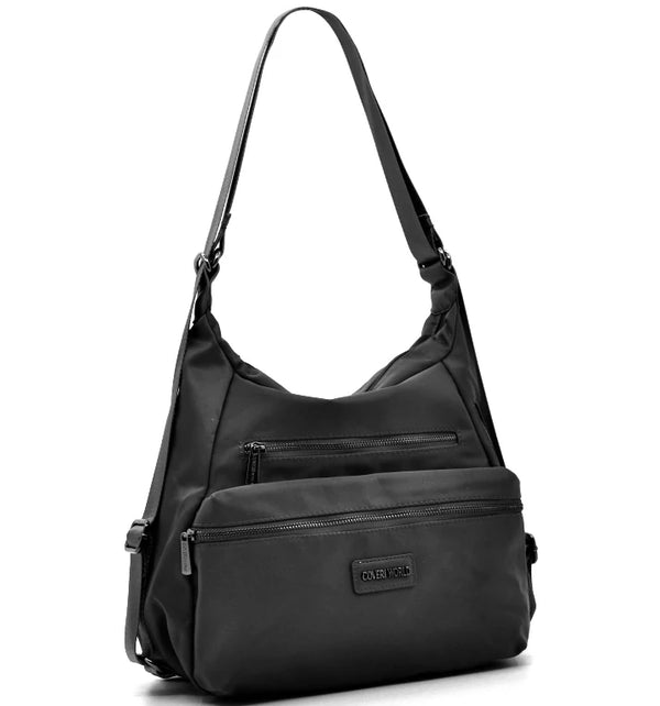 Coveri WORLD 2in1 borsa zaino trasformabile unica tinta