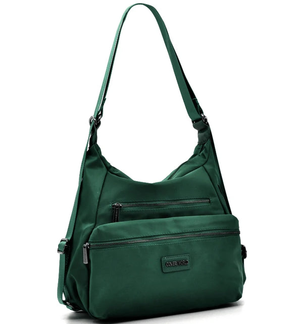 Coveri WORLD 2in1 borsa zaino trasformabile unica tinta