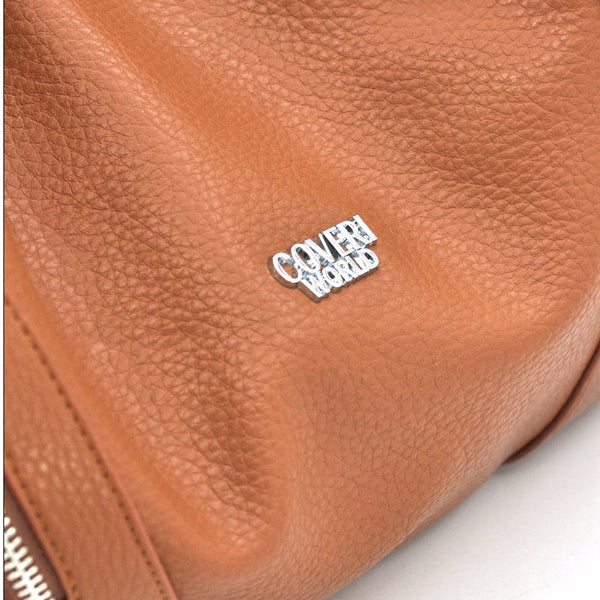 Borsa Coveri Active firmata a sacco hobo secchio capiente a spalla tracolla grande