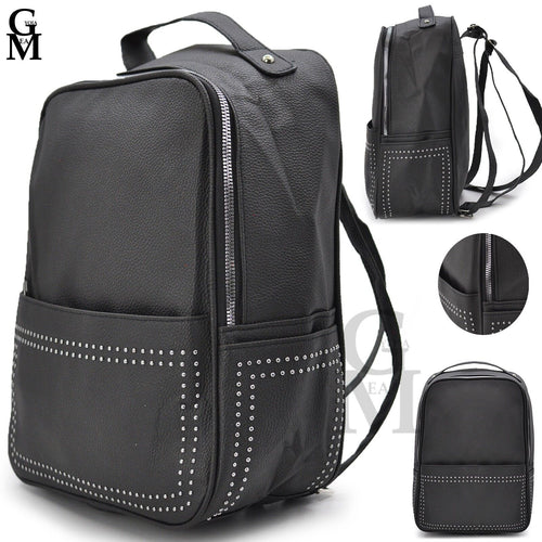Gyoiamea zaino firmato originale zainetto bocche casual passeggio nero capiente