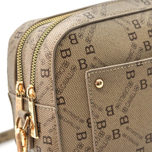 Borsa tracolla firmata B.Cavalli in simil pelle pregiata tasche con cerniera fantasia logata originale