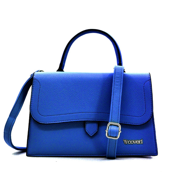 Borsa Donna a Mano e Tracolla Stile Elegante – Yycoveri – Similpelle Azzurra, Design Iconico Classico, Chic e Versatile