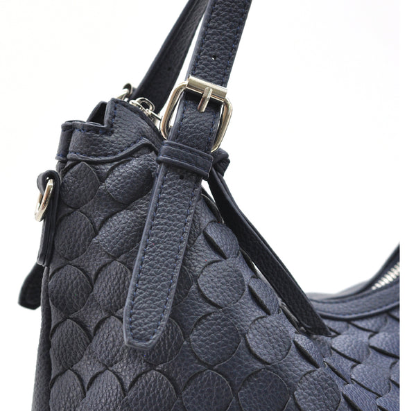 Borsa firmata a sacco hobo secchio capiente a spalla tracolla grande intrecciato