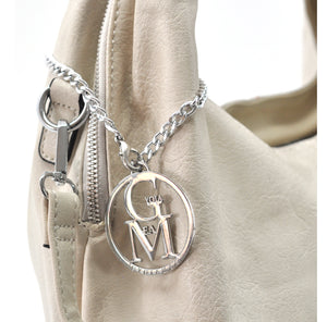 Borsa Burano firmata a sacco hobo secchio capiente a spalla tracolla grande