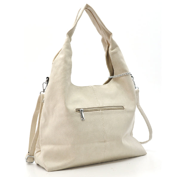 Borsa Burano firmata a sacco hobo secchio capiente a spalla tracolla grande