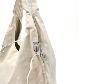 Borsa Burano firmata a sacco hobo secchio capiente a spalla tracolla grande