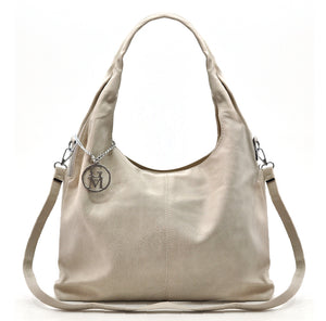 Borsa Burano firmata a sacco hobo secchio capiente a spalla tracolla grande