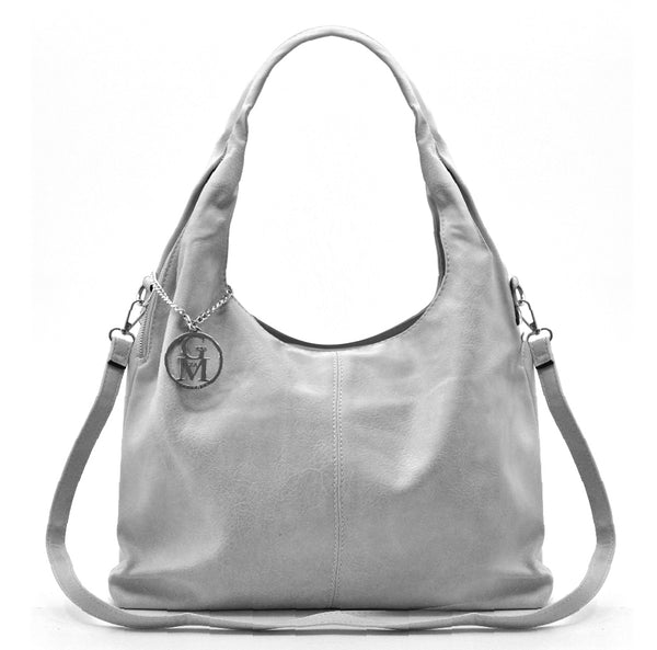 Borsa Burano firmata a sacco hobo secchio capiente a spalla tracolla grande