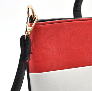 Borsa La Rugiada firmata Gyoiamea shopping tote capiente spalla multicolore