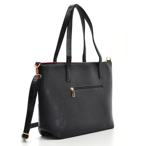 Borsa La Rugiada firmata Gyoiamea shopping tote capiente spalla multicolore