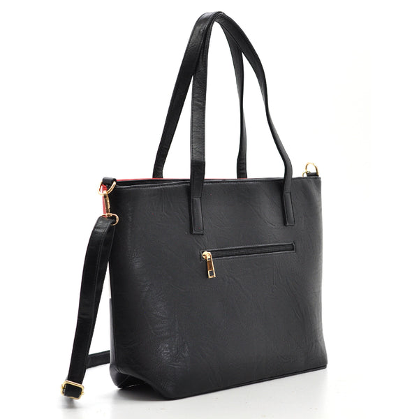 Borsa La Rugiada firmata Gyoiamea shopping tote capiente spalla multicolore