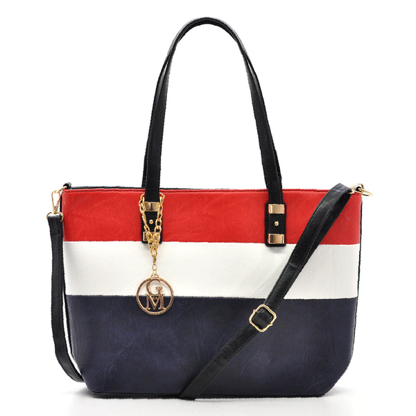 Borsa La Rugiada firmata Gyoiamea shopping tote capiente spalla multicolore