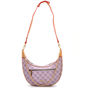 Borsa donna firmata YYcoveri mezzaluna a spalla sacco secchio a tracolla