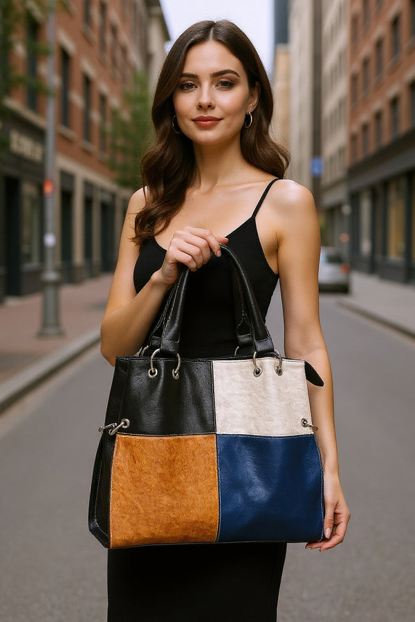 La Danimarca - Borsa firmata Gyoiamea multicolore LIMITED EDITION