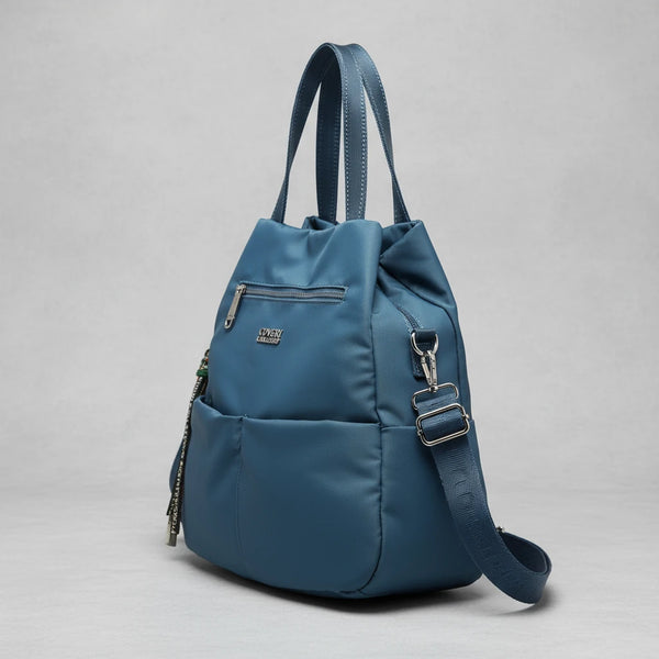 borsa zaino 2in1 nylon COVERI TRASFORMABILE donna casual passeggio nuovo casual