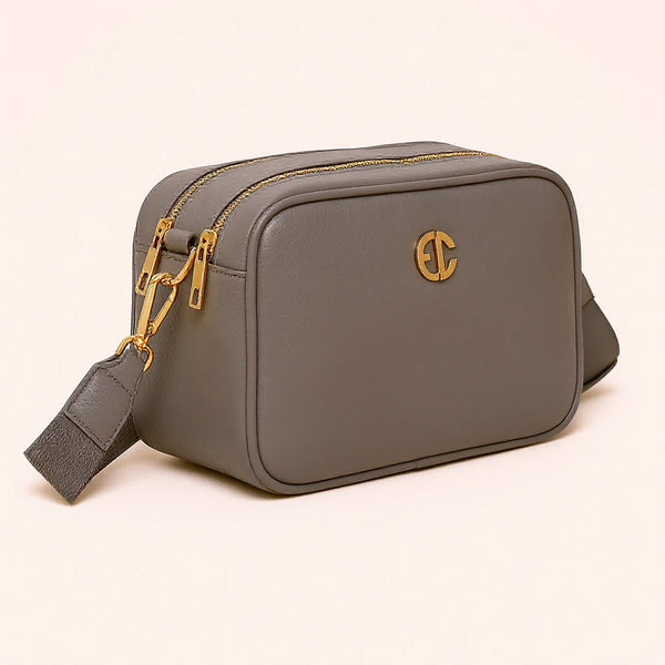 ENRICO COVERI - borsa elegante borsetta tracolla a mano simil pelle