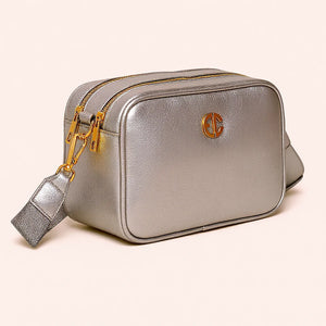 ENRICO COVERI - borsa elegante borsetta tracolla a mano simil pelle