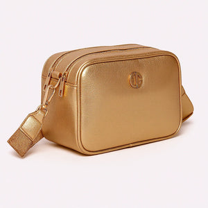 ENRICO COVERI - borsa elegante borsetta tracolla a mano simil pelle