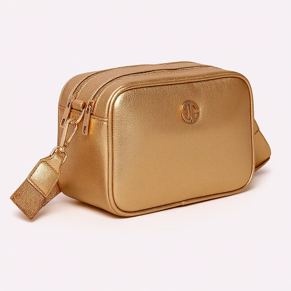 ENRICO COVERI - borsa elegante borsetta tracolla a mano simil pelle