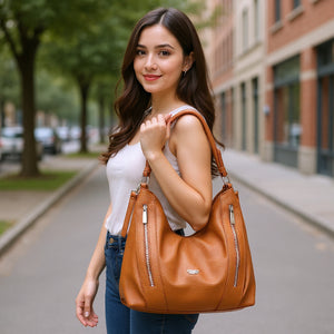 Borsa Coveri Active firmata a sacco hobo secchio capiente a spalla tracolla grande