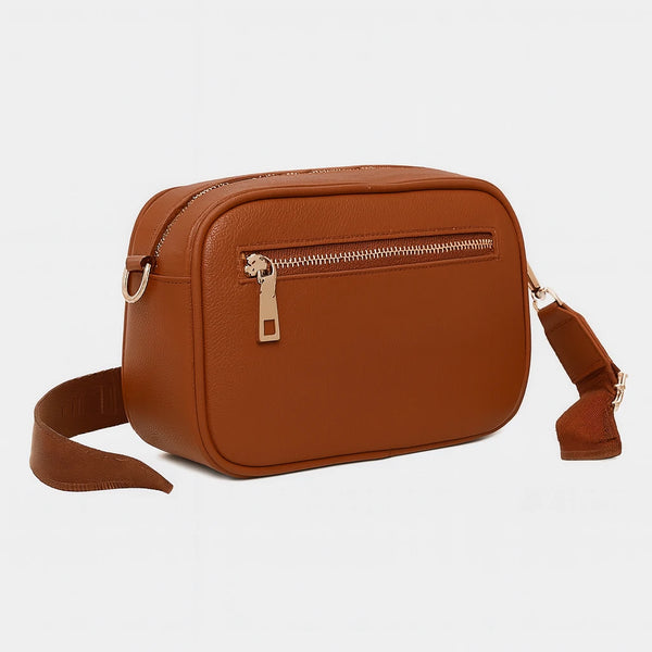 ENRICO COVERI - borsa elegante borsetta tracolla a mano simil pelle