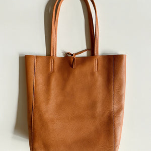 Borsa vera pelle shopping capiente unica tinta nuovo shopping  capiente donna