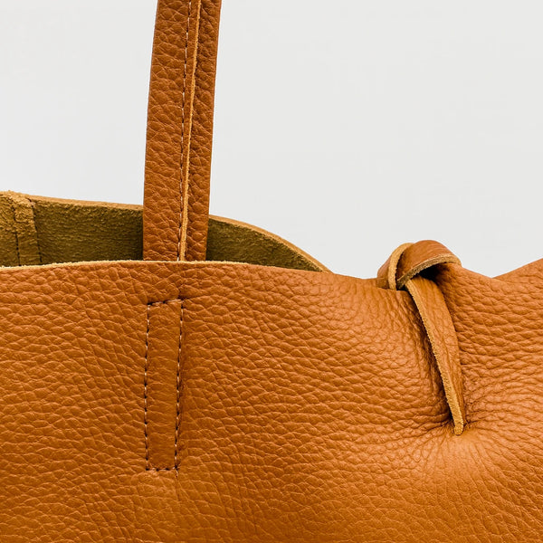 Borsa vera pelle shopping capiente unica tinta nuovo shopping  capiente donna