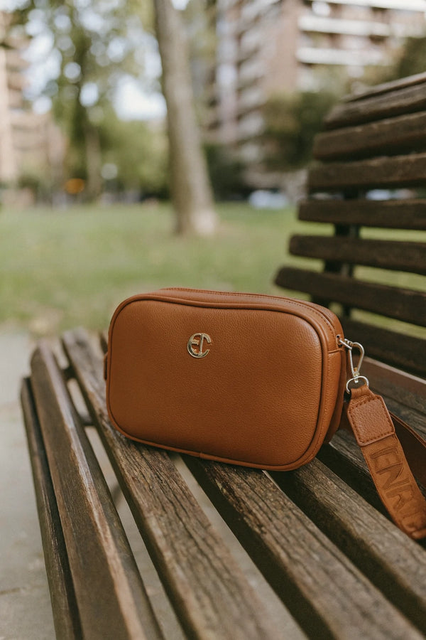 ENRICO COVERI - borsa elegante borsetta tracolla a mano simil pelle