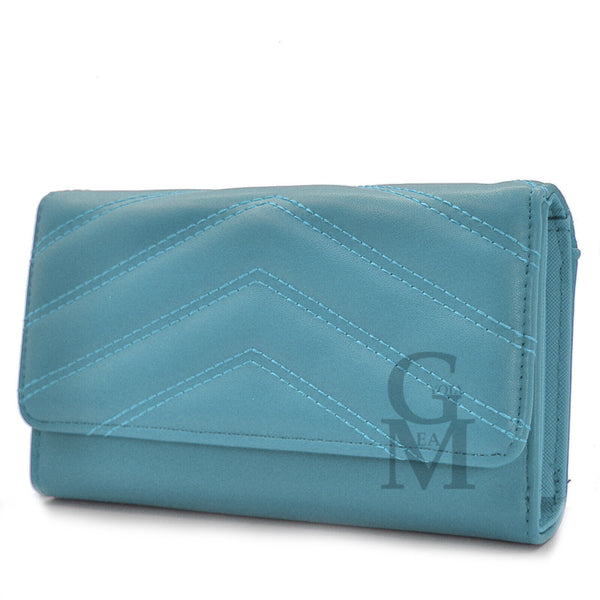 Portafoglio Donna elegante Pelle trapuntata spina di pesce moda carte di credito